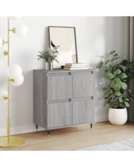 Buffet Sonoma gris 60x35x70 cm Bois d'ingénierie | Mobilier & Déco