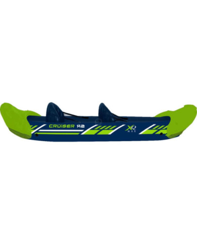 XQ Max Kayak Cruiser X2 308x91x51 cm Bleu et vert | Mobilier & Déco