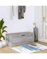Armoire à chaussures murale Sonoma gris 100x35x38 cm | Mobilier & Déco