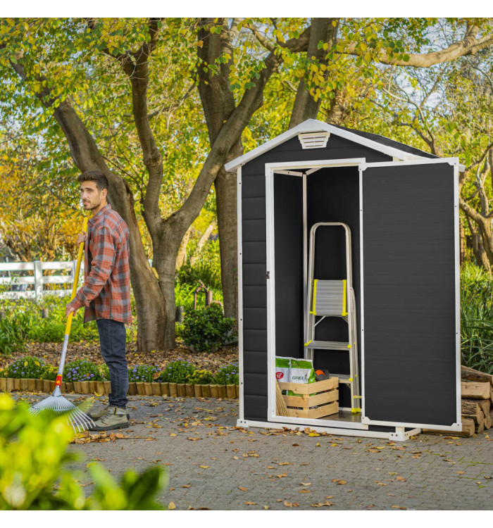 Keter Abri de jardin Manor 43 gris foncé | Mobilier & Déco