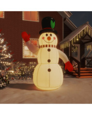 Bonhomme de neige gonflable avec LED 300 cm | Mobilier & Déco