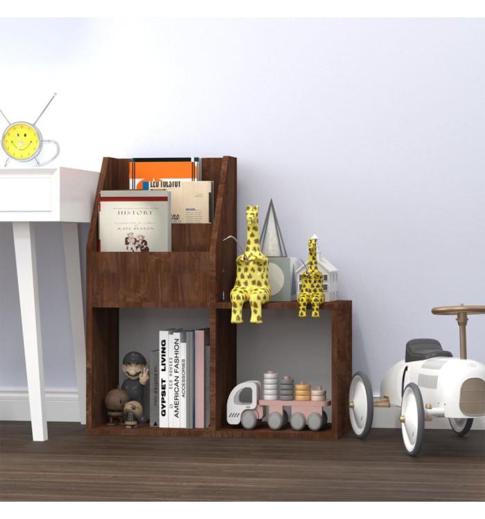 Porte-revue pour enfants Chêne marron 71x30x78,5 cm | Mobilier & Déco