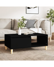 Table basse Noir 90x50x36,5 cm Bois d'ingénierie | Mobilier & Déco