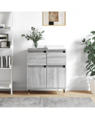 Buffet Sonoma gris 60x35x70 cm Bois d'ingénierie | Mobilier & Déco