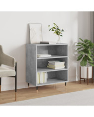 Buffet gris béton 57x35x70 cm bois d'ingénierie | Mobilier & Déco