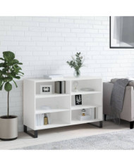 Buffet blanc 103,5x35x70 cm bois d'ingénierie | Mobilier & Déco