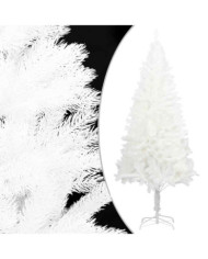 Arbre de Noël artificiel aiguilles réalistes blanc 120 cm | Mobilier & Déco