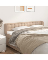 Tête de lit avec oreilles Cappuccino 163x23x78/88 cm Similicuir | Mobilier & Déco
