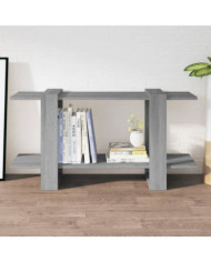 Bibliothèque Sonoma gris 100x30x51 cm Bois d'ingénierie | Mobilier & Déco