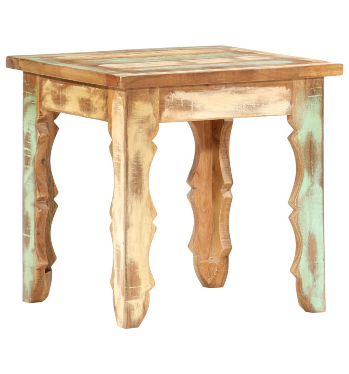 Table basse 40x40x40 cm Bois de récupération solide | Mobilier & Déco