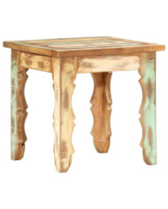 Table basse 40x40x40 cm Bois de récupération solide | Mobilier & Déco
