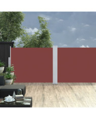 Auvent latéral rétractable Marron 140 x 1000 cm | Mobilier & Déco