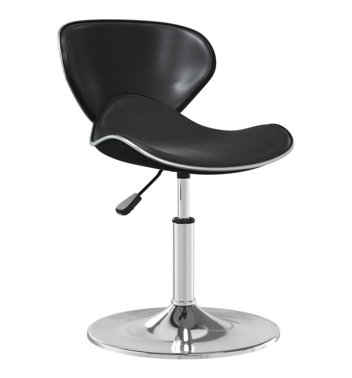 Chaise de salle à manger Noir Similicuir | Mobilier & Déco