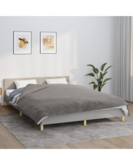 Couverture lestée avec housse Gris 200x220 cm 9 kg Tissu | Mobilier & Déco