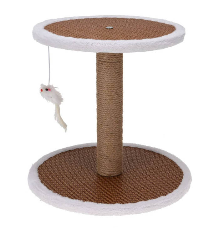 Pets Collection Arbre à chat sur pied avec souris 35x35x33 cm | Mobilier & Déco