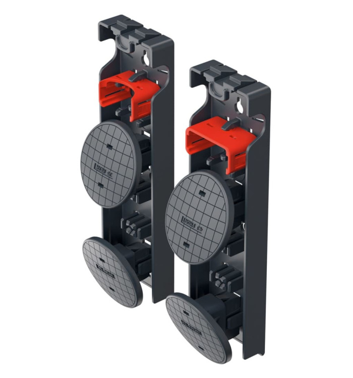 Hailo Jeu de pieds de remplacement d'échelle EasyClix Garden L 9948-001 | Mobilier & Déco