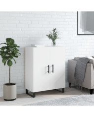 Buffet blanc 69,5x34x90 cm bois d'ingénierie | Mobilier & Déco