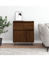 Buffet Chêne marron 60x35x70 cm Bois d'ingénierie | Mobilier & Déco