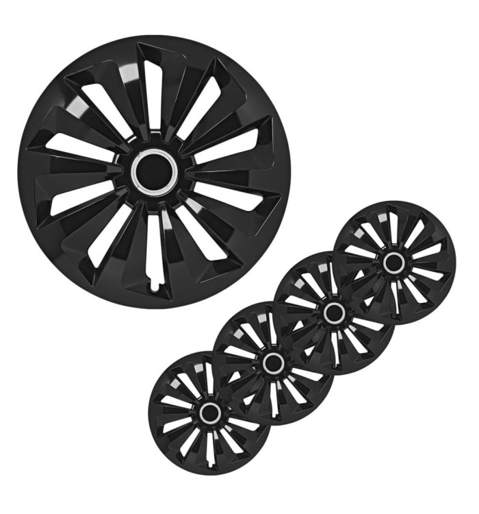 ProPlus Enjoliveurs Fox Noir 14" 4 pcs | Mobilier & Déco