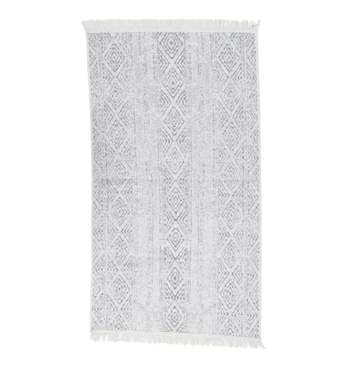 Tapis Gris clair 120x180 cm Coton | Mobilier & Déco