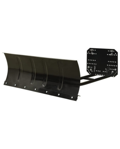 Chasse-neige pour VTT 115x38 cm Noir | Mobilier & Déco