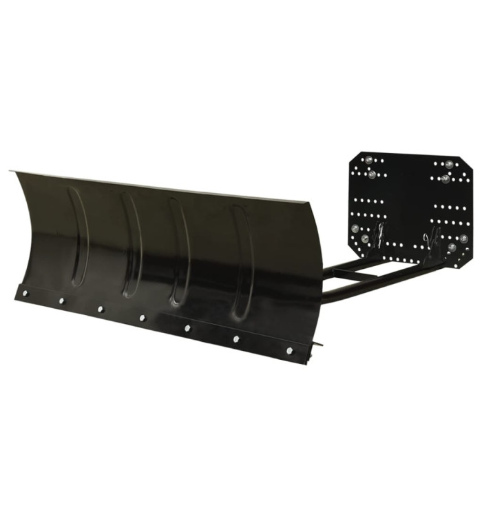 Chasse-neige pour VTT 115x38 cm Noir | Mobilier & Déco