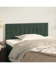 Tête de lit Vert foncé 80x5x78/88 cm Velours | Mobilier & Déco