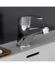 SCHÜTTE Mitigeur de lavabo SIRANI chrome | Mobilier & Déco