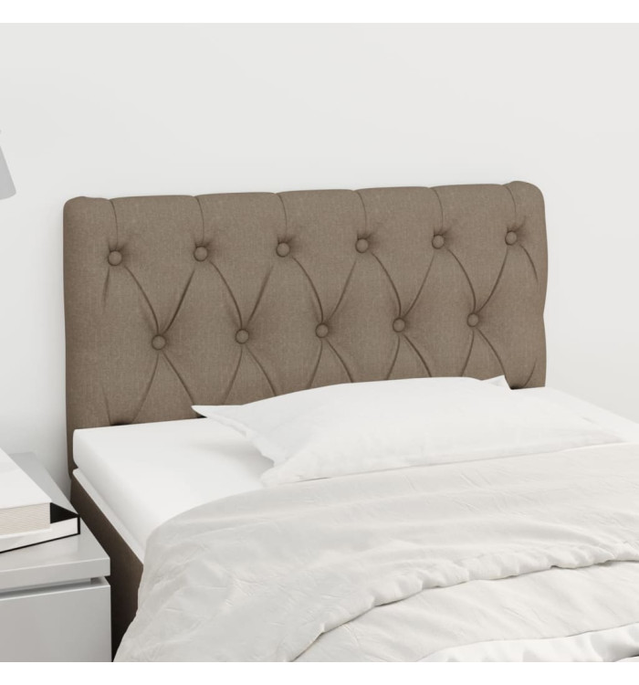 Tête de lit Taupe 80x7x78/88 cm Tissu | Mobilier & Déco