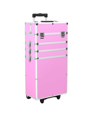 Chariot de maquillage Aluminium Rose | Mobilier & Déco