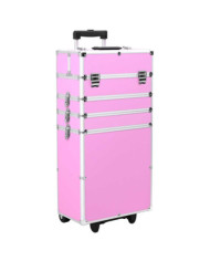 Chariot de maquillage Aluminium Rose | Mobilier & Déco