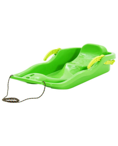 Traîneau avec freins Vert 87x40x18 cm Polypropylène | Mobilier & Déco