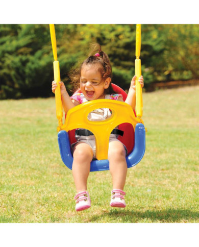 Siège de balançoire 3 en 1 pour enfants 29x40x39,5 cm | Mobilier & Déco