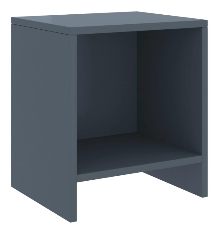 Table de chevet Gris clair 35x30x40 cm Bois de pin massif | Mobilier & Déco