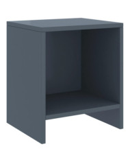 Table de chevet Gris clair 35x30x40 cm Bois de pin massif | Mobilier & Déco