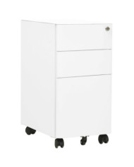 Classeur mobile Blanc 30x45x59 cm Acier | Mobilier & Déco