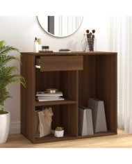 Armoire cosmétique Chêne marron 80x40x75 cm Bois d'ingénierie | Mobilier & Déco