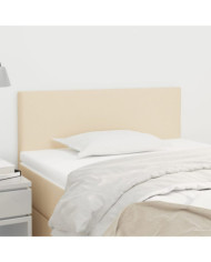 Tête de lit Crème 80x5x78/88 cm Tissu | Mobilier & Déco