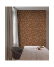 Noordwand Papier peint Topchic Graphic Shapes Facet Orange métallisé | Mobilier & Déco