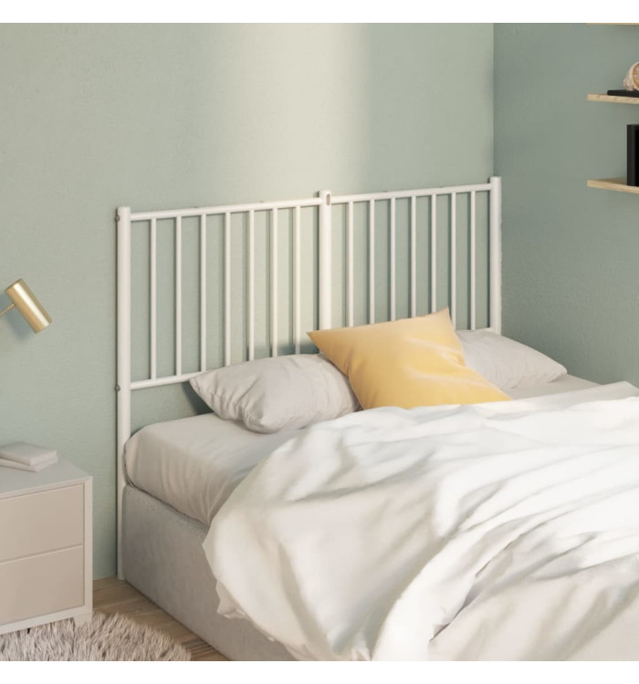 Tête de lit métal blanc 120 cm | Mobilier & Déco