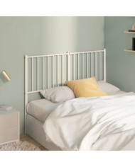 Tête de lit métal blanc 120 cm | Mobilier & Déco