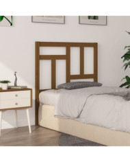 Tête de lit Marron miel 80,5x4x100 cm Bois massif de pin | Mobilier & Déco