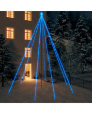 Sapin de Noël à LED Int/Extérieur 1300 LED bleu 8 m | Mobilier & Déco