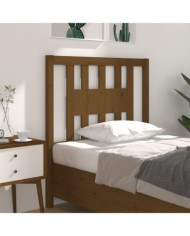 Tête de lit Marron miel 96x4x100 cm Bois massif de pin | Mobilier & Déco