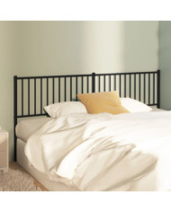 Tête de lit métal noir 193 cm | Mobilier & Déco