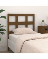Tête de lit Marron miel 105,5x4x100 cm Bois massif de pin | Mobilier & Déco
