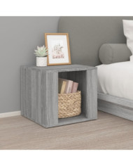 Table de chevet Sonoma gris 41x40x36 cm Bois d'ingénierie | Mobilier & Déco