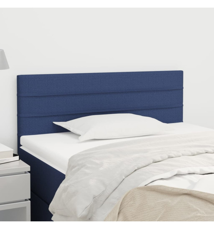 Tête de lit Bleu 80x5x78/88 cm Tissu | Mobilier & Déco