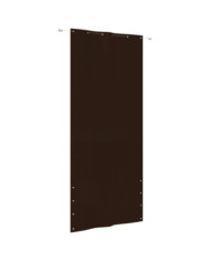 Écran de balcon Marron 120x240 cm Tissu Oxford | Mobilier & Déco