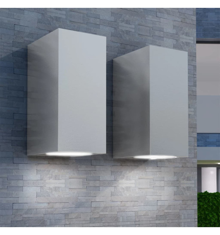 Applique murale d'extérieur 2 pcs | Mobilier & Déco